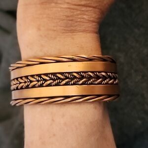 VTG Copper cuff bracelet